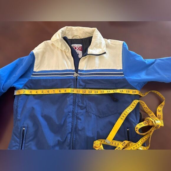 Y2K Roxy x Quicksilver Color Block Winter Snow Snowboarding Ski Jacket- Size L - Picture 13 of 15